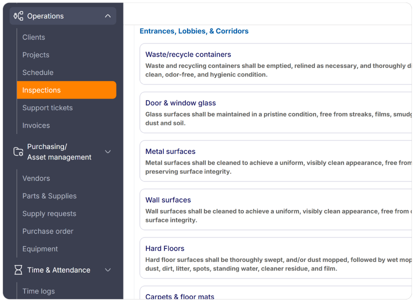 Inspections & Compliance Management