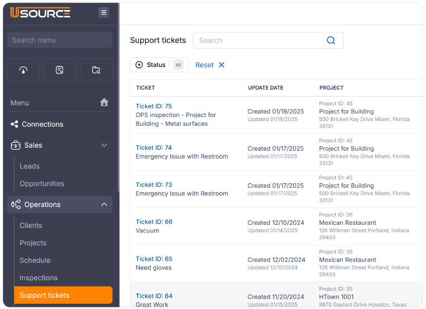 Support Ticket System
